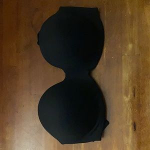 Black Maidenform Strapless Bra